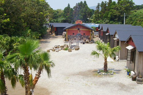 田舎や全景